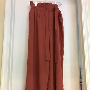 Like New Charlotte Russe Rust Wide Leg Pants